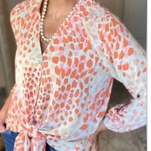 Cabi 100% polyester top size small